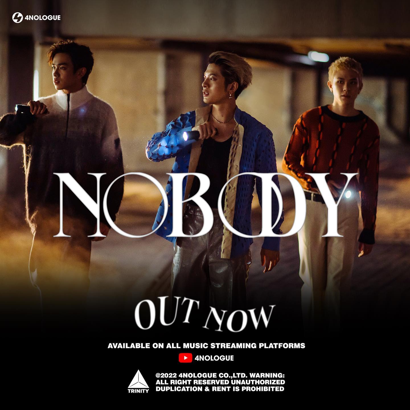‘TRINITY’ โชว์วิถีหนุ่มคลั่งรักผ่านเพลง ‘NOBODY’